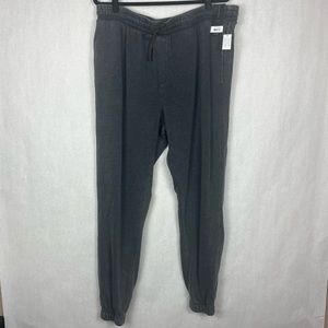 NWT No Boundaries Slim Fit Dark Grey Distressed Drawstring Joggers Men’s Size XL